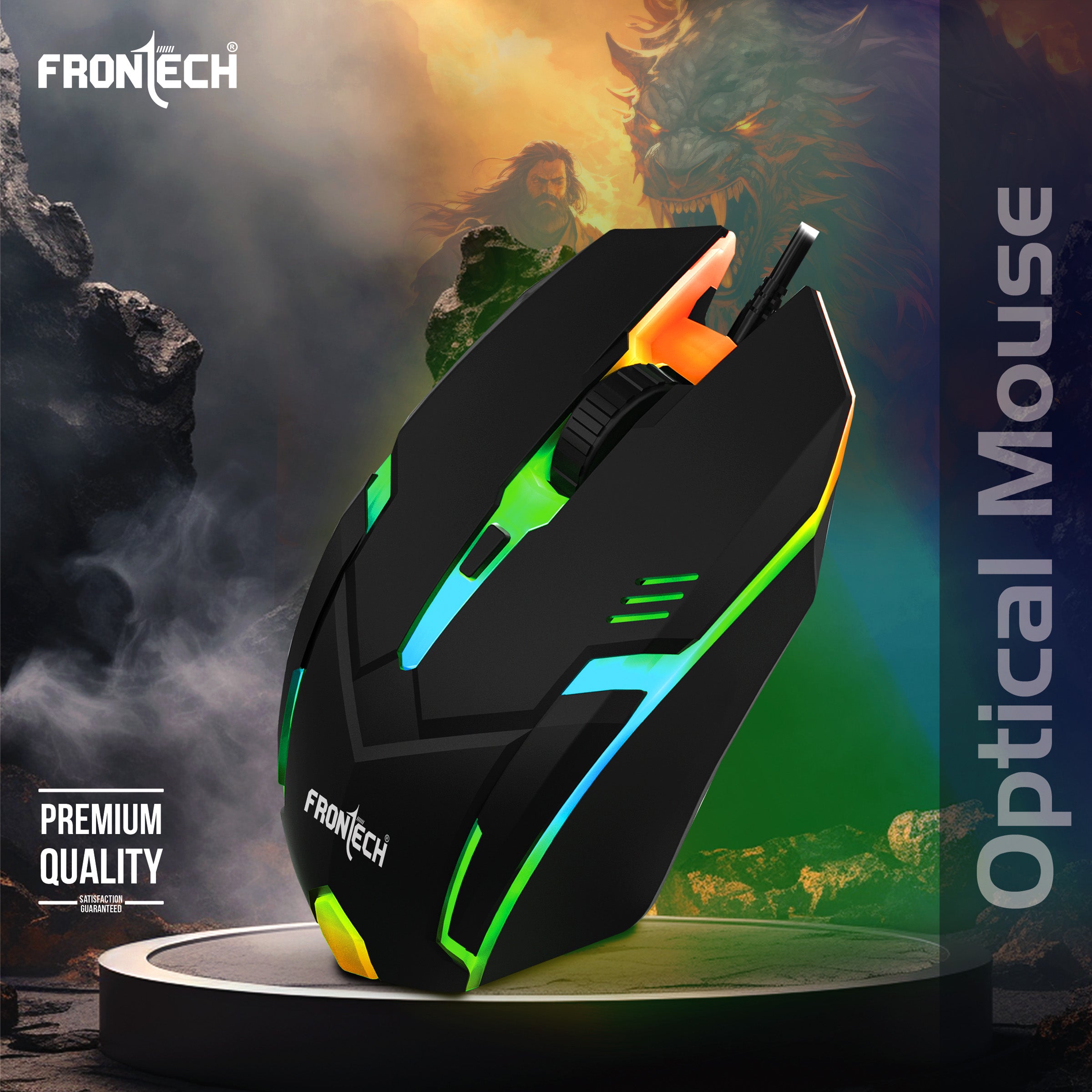 Frontech Wired USB Optical Mouse (MS-0067) Frontech Wired USB Optical Mouse (MS-0067)